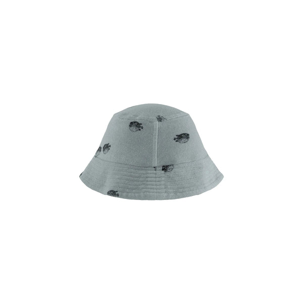 Bucket Hat Niko | Grey Blue/Puffer Fish - Skjønn Concept Store