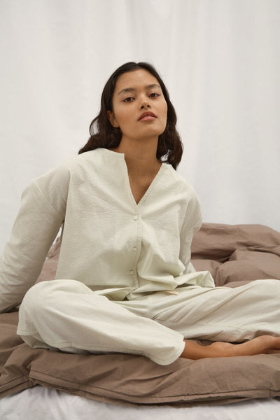 Pyjamas Seersucker | Ivy - Skjønn Concept Store