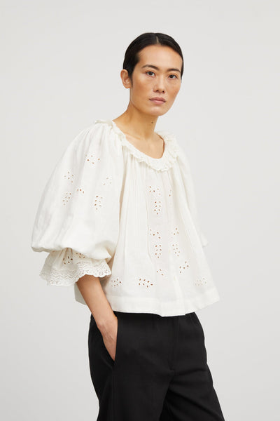 Aliso Blouse | Off White - Skjønn Concept Store