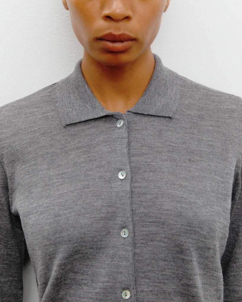 Amethyst Cardigan | Grey Melange - Skjønn Concept Store