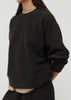 April Knitted Sweatshirt | Dark Brown - Skjønn Concept Store