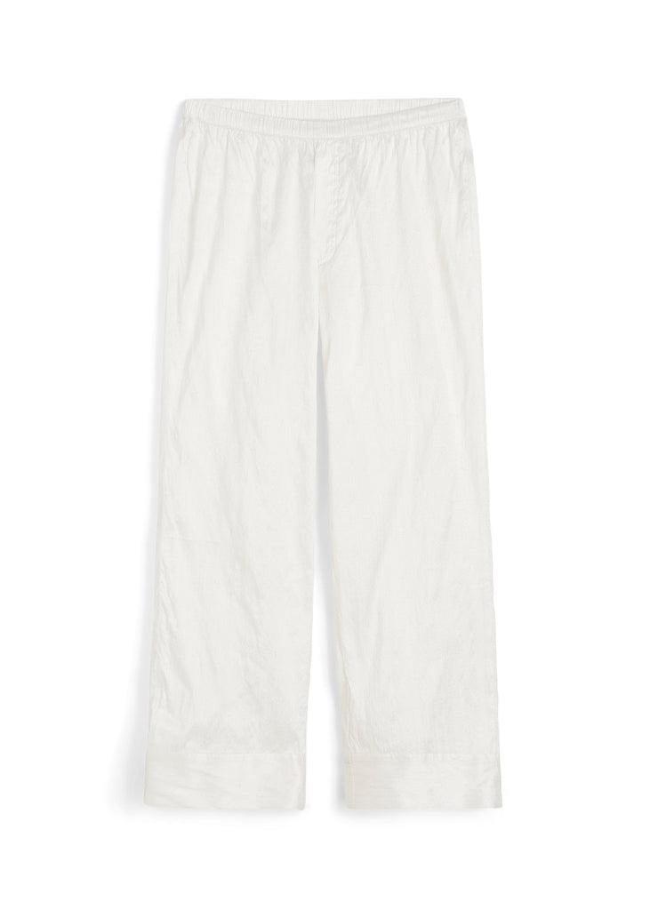 Ava Pant Recycled Silk | Pure Ecru - Skjønn Concept Store