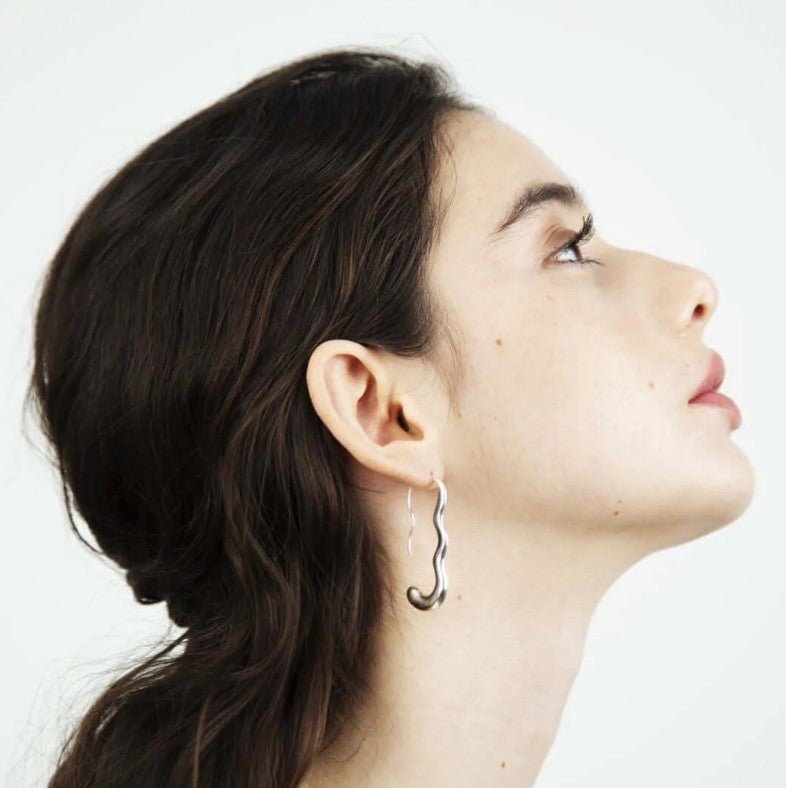 Barbara Hoops | Silver - Skjønn Concept Store