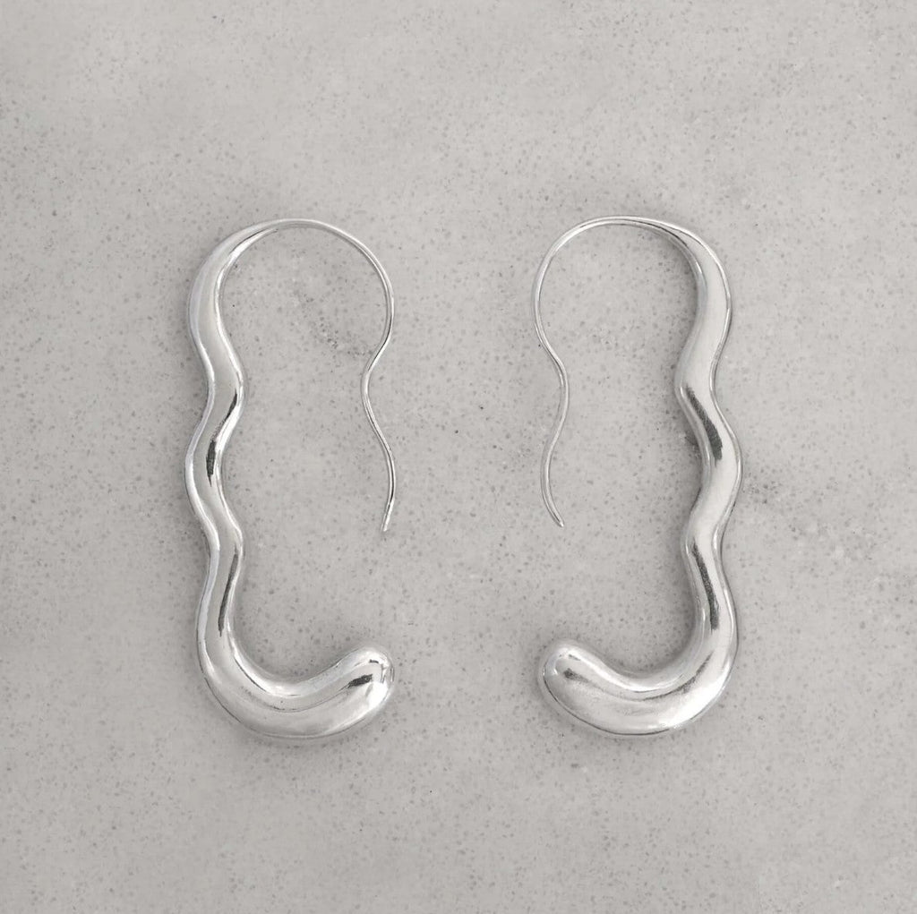 Barbara Hoops | Silver - Skjønn Concept Store