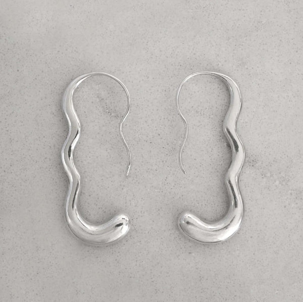 Barbara Hoops | Silver - Skjønn Concept Store