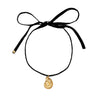 Bast Necklace Ribbon | Gold - Skjønn Concept Store