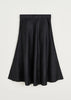 Bea Skirt Silk | Black Navy - Skjønn Concept Store