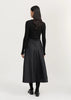 Bea Skirt Silk | Black Navy - Skjønn Concept Store