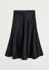 Bea Skirt Silk | Black Navy - Skjønn Concept Store