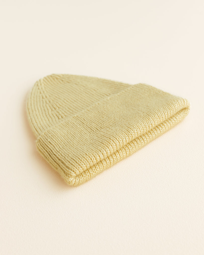 Beanie Fonzie Kids | Light Yellow - Skjønn Concept Store