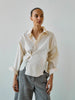 Beatrice Shirt | Pinstripes Off White - Skjønn Concept Store