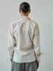 Beatrice Shirt | Pinstripes Off White - Skjønn Concept Store