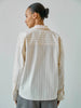 Beatrice Shirt | Pinstripes Off White - Skjønn Concept Store