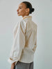 Beatrice Shirt | Pinstripes Off White - Skjønn Concept Store