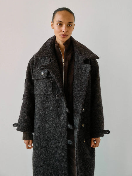 Betty Bouclé Coat | Ash - Skjønn Concept Store