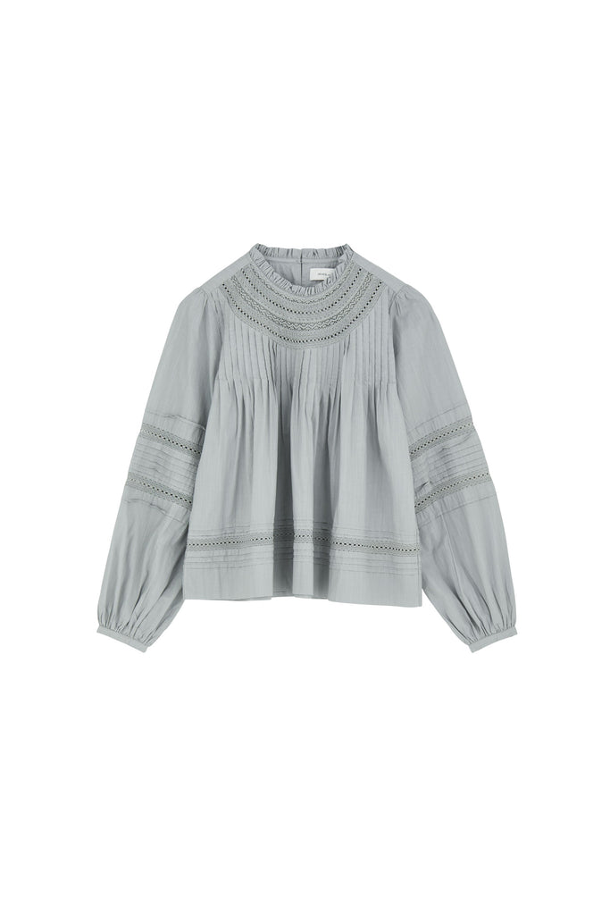 Bianco Blouse | Cloud Grey - Skjønn Concept Store