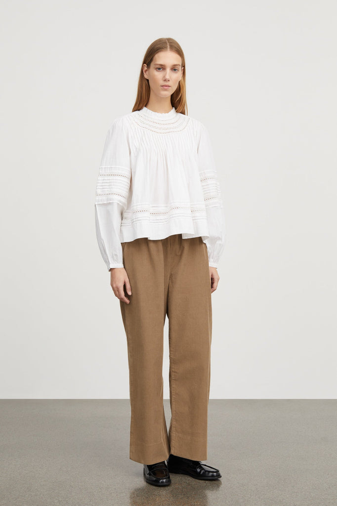 Bianco Blouse | Optic White - Skjønn Concept Store