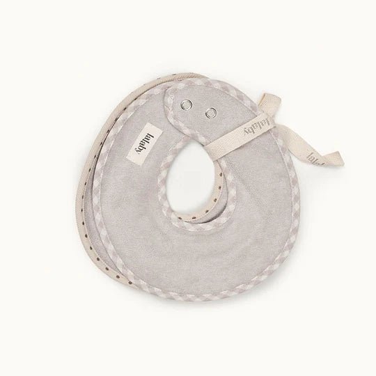 Bibi Bib 2 - pack | Brown Dot - Skjønn Concept Store