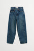 Bille Barrel Jeans | Washed Dark Blue - Skjønn Concept Store