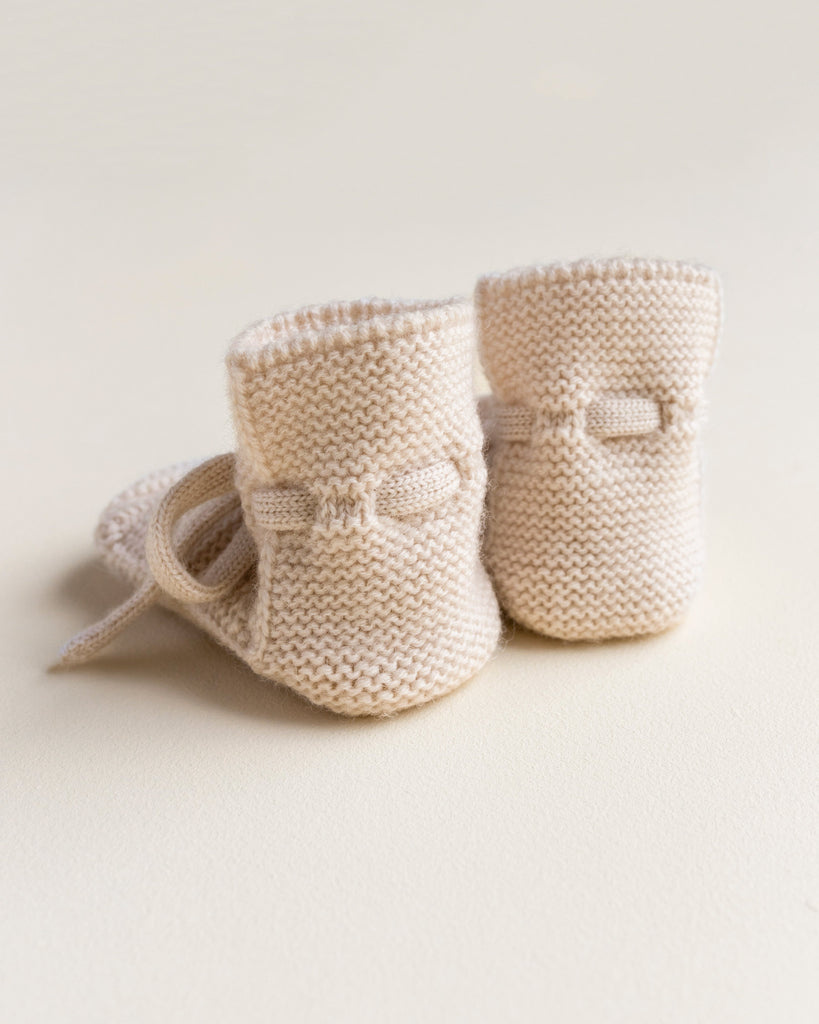 Booties Wool | Cream - Skjønn Concept Store