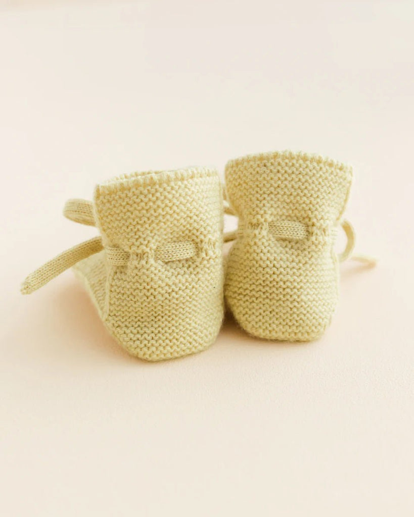 Booties Wool | Light Yellow - Skjønn Concept Store