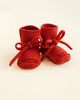 Booties Wool | Red - Skjønn Concept Store