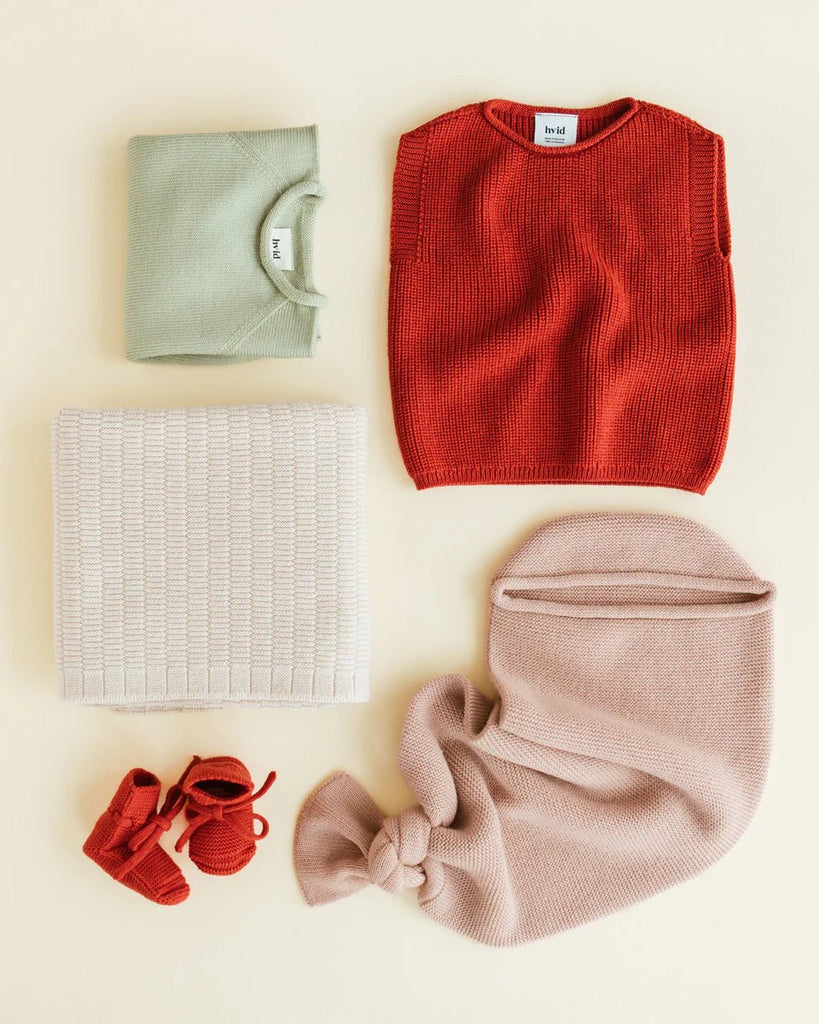 Booties Wool | Red - Skjønn Concept Store