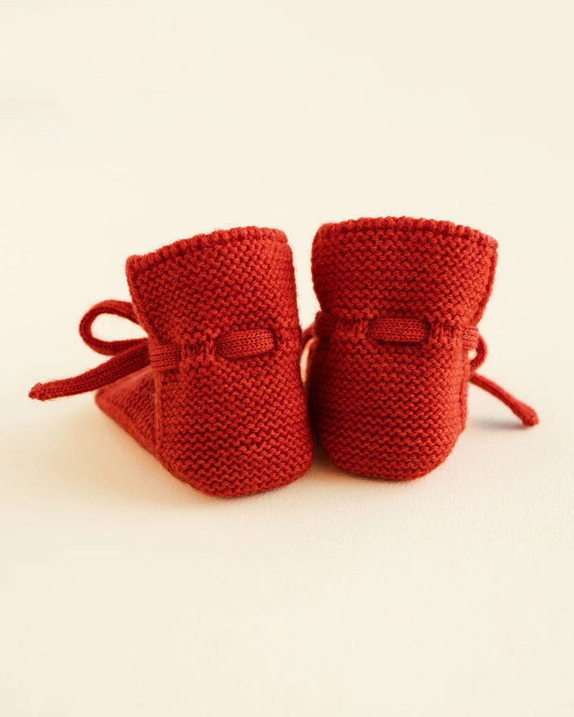 Booties Wool | Red - Skjønn Concept Store