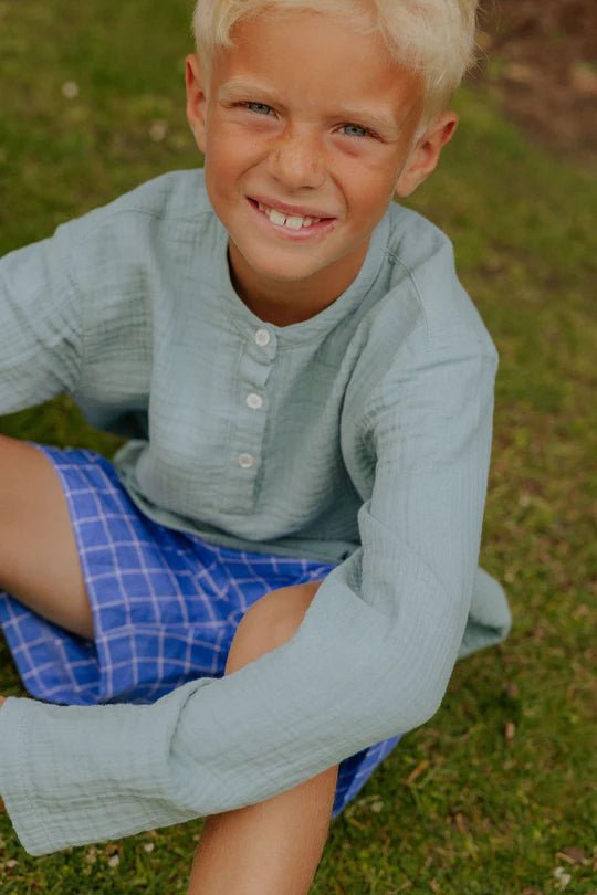 Carlo Shirt | Pool - Skjønn Concept Store