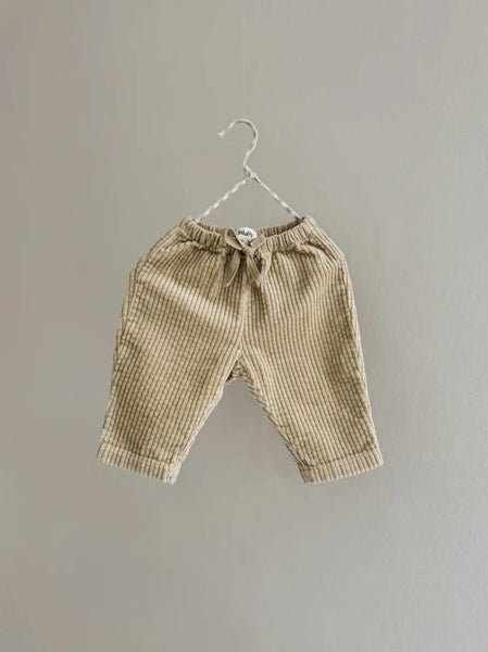 Charlie Trousers (baby) | Olive - Skjønn Concept Store