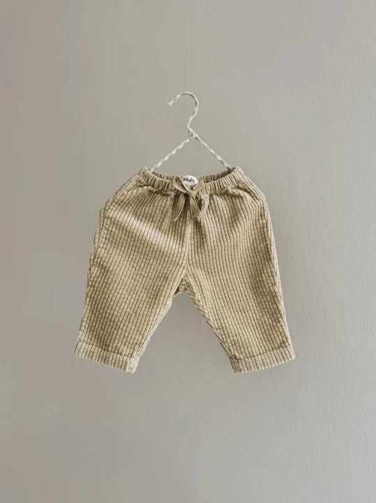 Charlie Trousers (baby) | Olive - Skjønn Concept Store