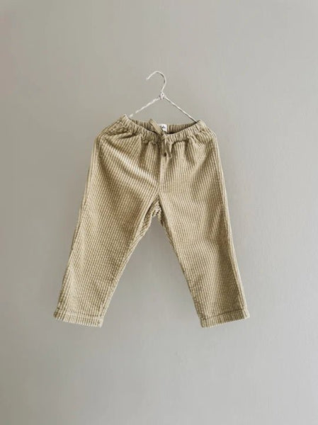 Charlie Trousers (kids) | Olive - Skjønn Concept Store
