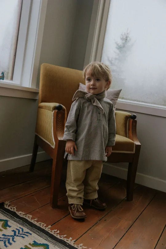 Charlie Trousers (kids) | Olive - Skjønn Concept Store
