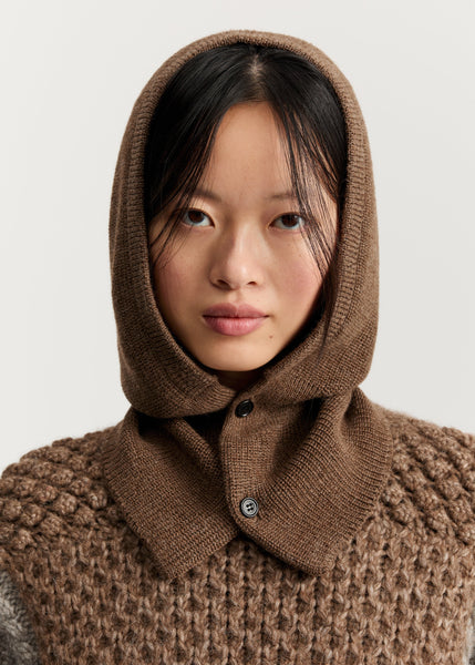 Cindy Balaclava Pure Lama | Brownie - Skjønn Concept Store