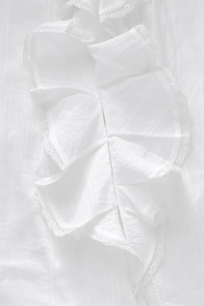 Clea Blouse | Optic White - Skjønn Concept Store