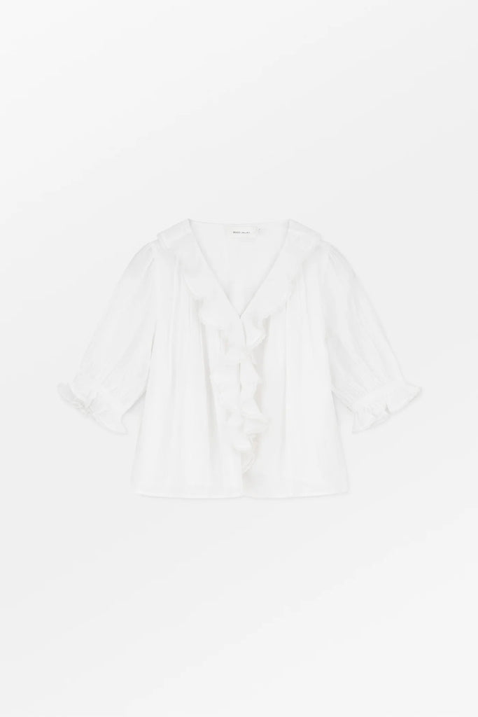 Clea Blouse | Optic White - Skjønn Concept Store