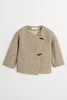 Clothilde Blazer | Brown/Cream Herringbone - Skjønn Concept Store