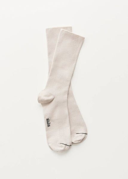 Cotton Rib Socks | Milk - Skjønn Concept Store