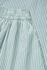 Dagny Skirt | White/Aqua Stripe - Skjønn Concept Store