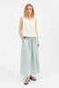 Dagny Skirt | White/Aqua Stripe - Skjønn Concept Store