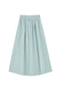 Dagny Skirt | White/Aqua Stripe - Skjønn Concept Store