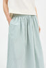 Dagny Skirt | White/Aqua Stripe - Skjønn Concept Store