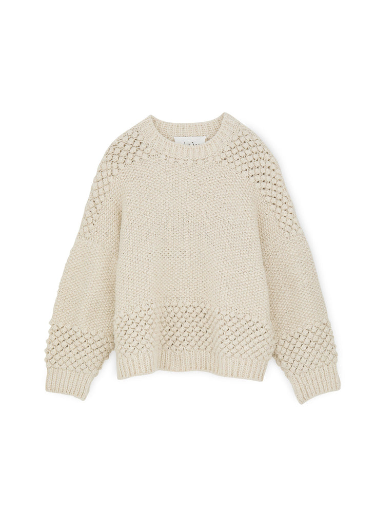 Daniela Wool Sweater | Pure Ecru - Skjønn Concept Store