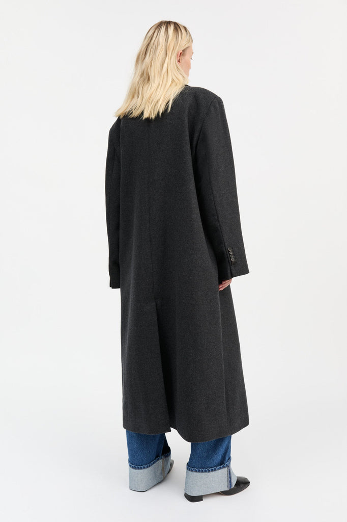 David Coat | Dark Grey Melange - Skjønn Concept Store