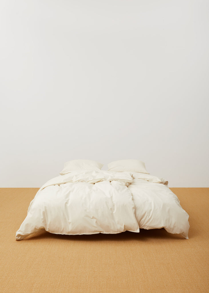 Duvet Set & Pillow Case | Pure Ecru - Skjønn Concept Store