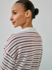 Ea Merino Polo Striped | Off White - Skjønn Concept Store