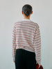 Ea Merino Polo Striped | Off White - Skjønn Concept Store