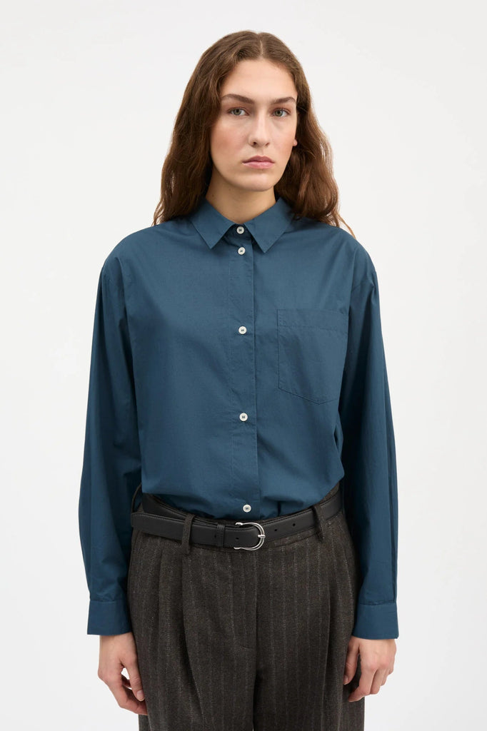 Edgar Shirt | Midnightblue - Skjønn Concept Store