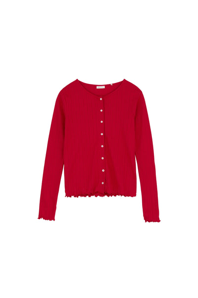 Edie Cardigan | Aurora Red - Skjønn Concept Store