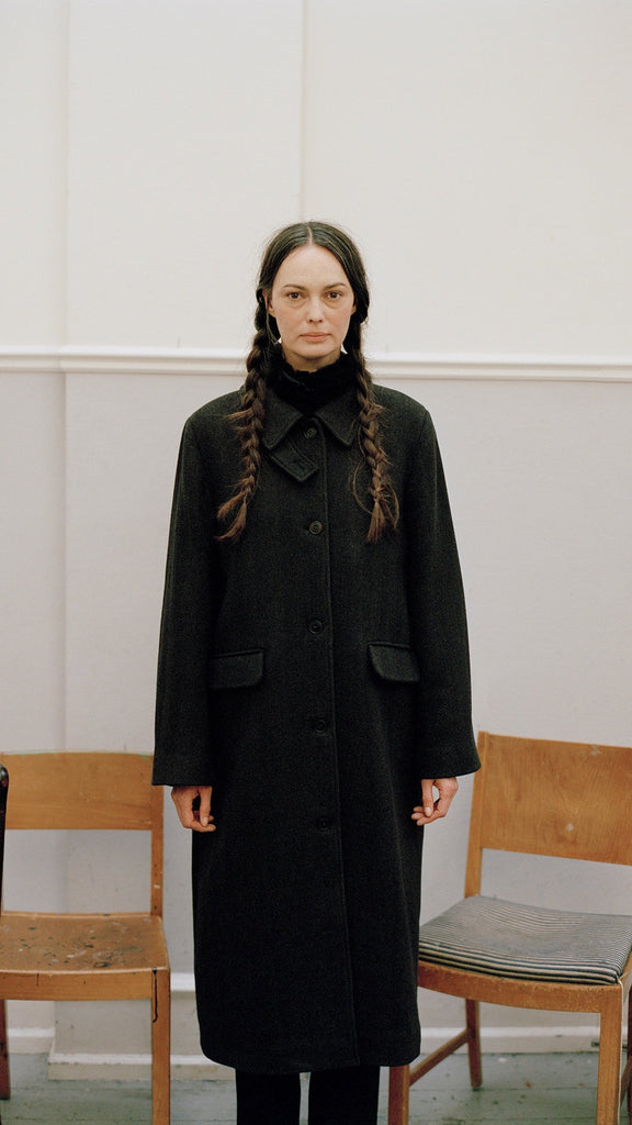 Ernest Coat | Brown Herringbone - Skjønn Concept Store